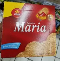 Zuckermenge drin Bolacha Maria