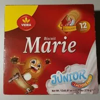 Zuckermenge drin Vieira Maria Junior Biscuits X12 276G
