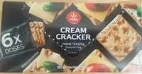Zuckermenge drin Cream cracker