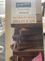 Suhkru kogus sees Chocolate, Chocolate de Leite