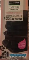 İçindeki şeker miktarı Chocolate, Chocolate Preto