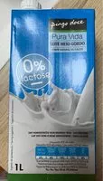 Suhkru kogus sees Leite Meio Gordo, 0% lactose