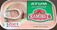 चीनी की मात्रा Atum ao natural