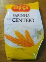 Suhkru kogus sees Farinha de centeio