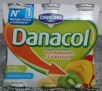 中的糖分和营养成分 Danacol