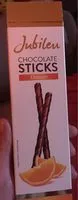 Zuckermenge drin Chocolate sticks orange