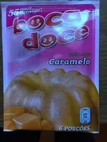 Sucre et nutriments contenus dans Boca doce