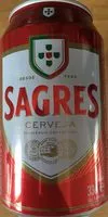 Sucre et nutriments contenus dans Sagres