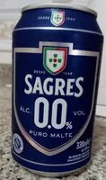 Suhkru kogus sees Cerveza 0,0