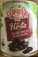 Amount of sugar in Feijão Preto