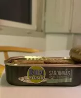 İçindeki şeker miktarı Sardinhas sem pele e sem espinhas