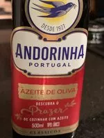 Quantité de sucre dans Azeite De Oliva Tipo único Português Andorinha Clássicos Vidro 500ml