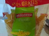 Amount of sugar in Espirais