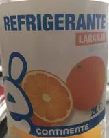 Jumlah gula yang masuk Refrigerante Laranja