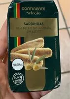 Cantidad de azúcar en Sardinhas