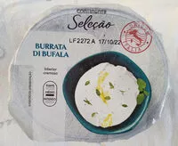 Cantidad de azúcar en Burrata di Bufala