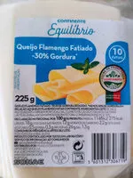 Количество сахара в Queijo Flamengo Fatiado -30% Gordura*