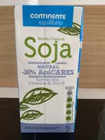 Zuckermenge drin Bebida à base de Soja, 30% menos Açúcar