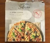 Cantidad de azúcar en Capricciosa, Fiambre, Cogumelos e Alcachofras