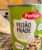 入っている砂糖の量 Feijão  frade