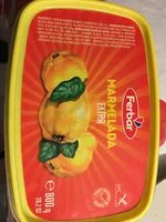 入っている砂糖の量 Marmelada Ferbar