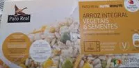 İçindeki şeker miktarı Arroz integral Vegetais e Sementes