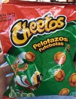 Sucre et nutriments contenus dans Cheetos