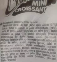 Zuckermenge drin Mini Croissant