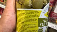 含糖量 Olives Vertes Entières
