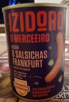 Cantidad de azúcar en Salsichas Frankfurt Izidoro