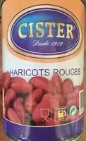 चीनी की मात्रा Haricots rouges