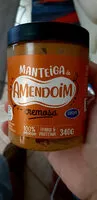 चीनी की मात्रा Manteiga de Amendoim Cremosa(beurre de cacahuète)