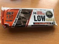 Sokerin määrä sisällä Barrita proteica low sugar