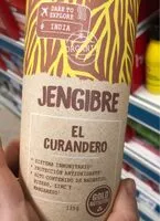 Sokerin määrä sisällä Jenjibre el curandero