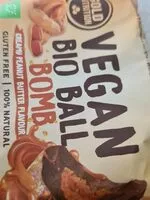 Sokerin määrä sisällä Vegan bio ball