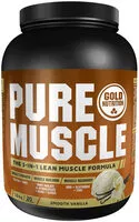 Sokerin määrä sisällä Muscle Recovery 900g Vainilla