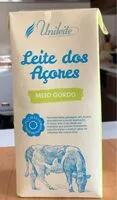 入っている砂糖の量 Leite dos Açores Meio Gordo