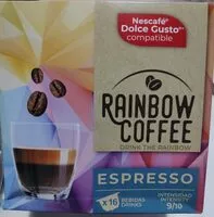 Azúcar y nutrientes en Rainbow coffee