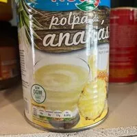 Amount of sugar in Pulpe  ananas