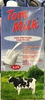 Quantité de sucre dans Lait entier UHT longue conservation