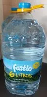 Quantité de sucre dans Agua Fastio 6 Litros CX / 2 Un