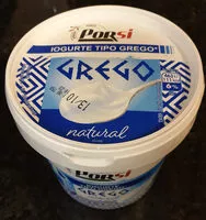 चीनी की मात्रा Iogurte tipo grego natural