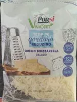 चीनी की मात्रा Queijo ralado fat free
