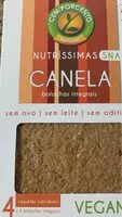 Cantidad de azúcar en Nutríssimas Snack Canela