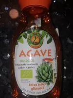 Cantidad de azúcar en Agave biologico