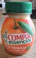Suhkru kogus sees Compal Essencial Laranja