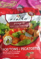 Sucre et nutriments contenus dans Rialto