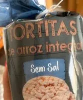 Sokerin määrä sisällä Tortitas de arroz integral, Sem Sal