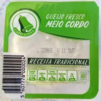 Количество сахара в Queijo Fresco Meio Gordo