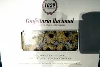 中的糖分和营养成分 Confeitaria nacional